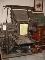 Linotype from Paso Robles Press