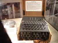 German Enigma Encryption Device, as see in movie The Imitation Game